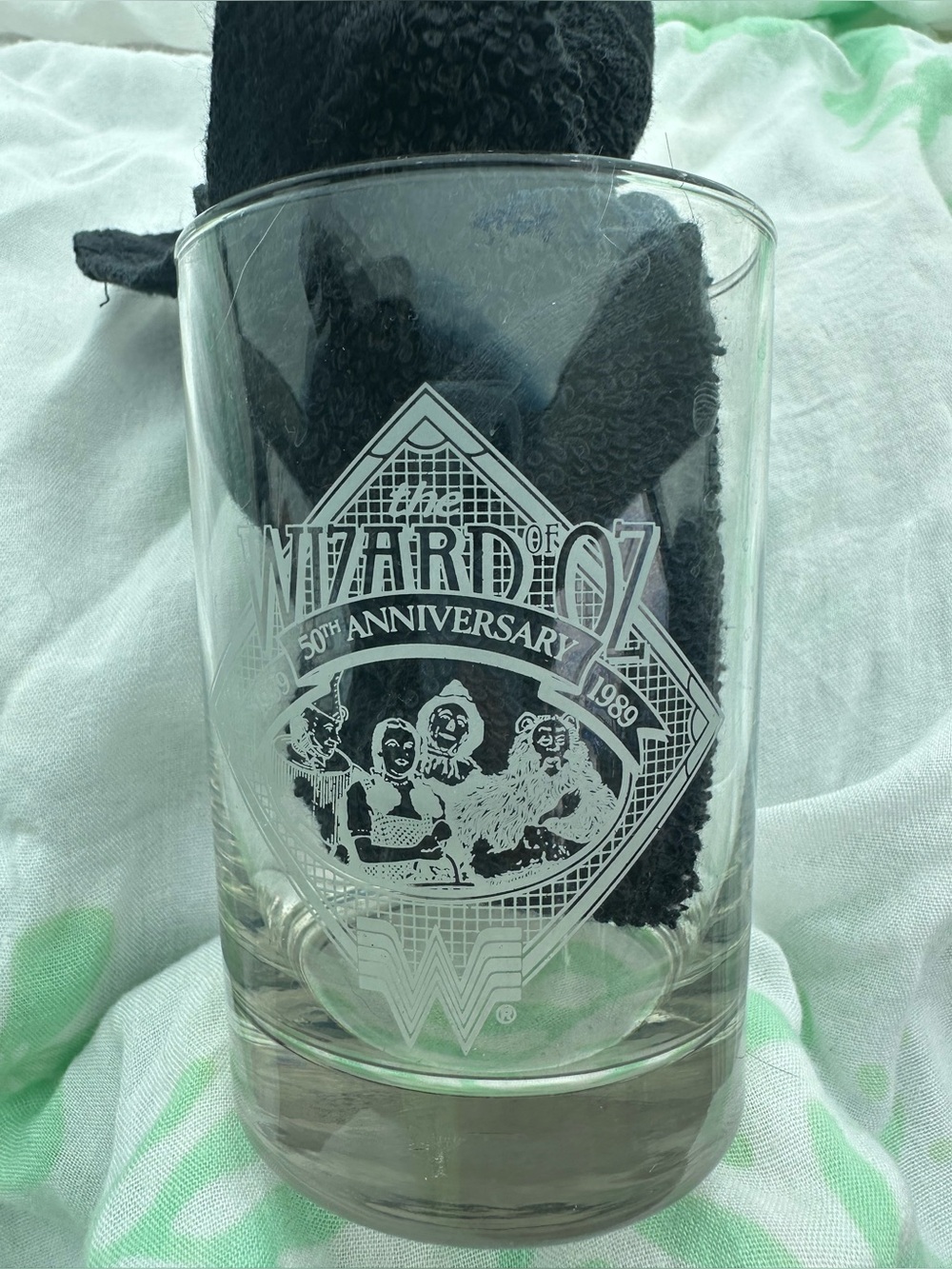 Whataburger Wizard of Oz clear glass cup 1 unit